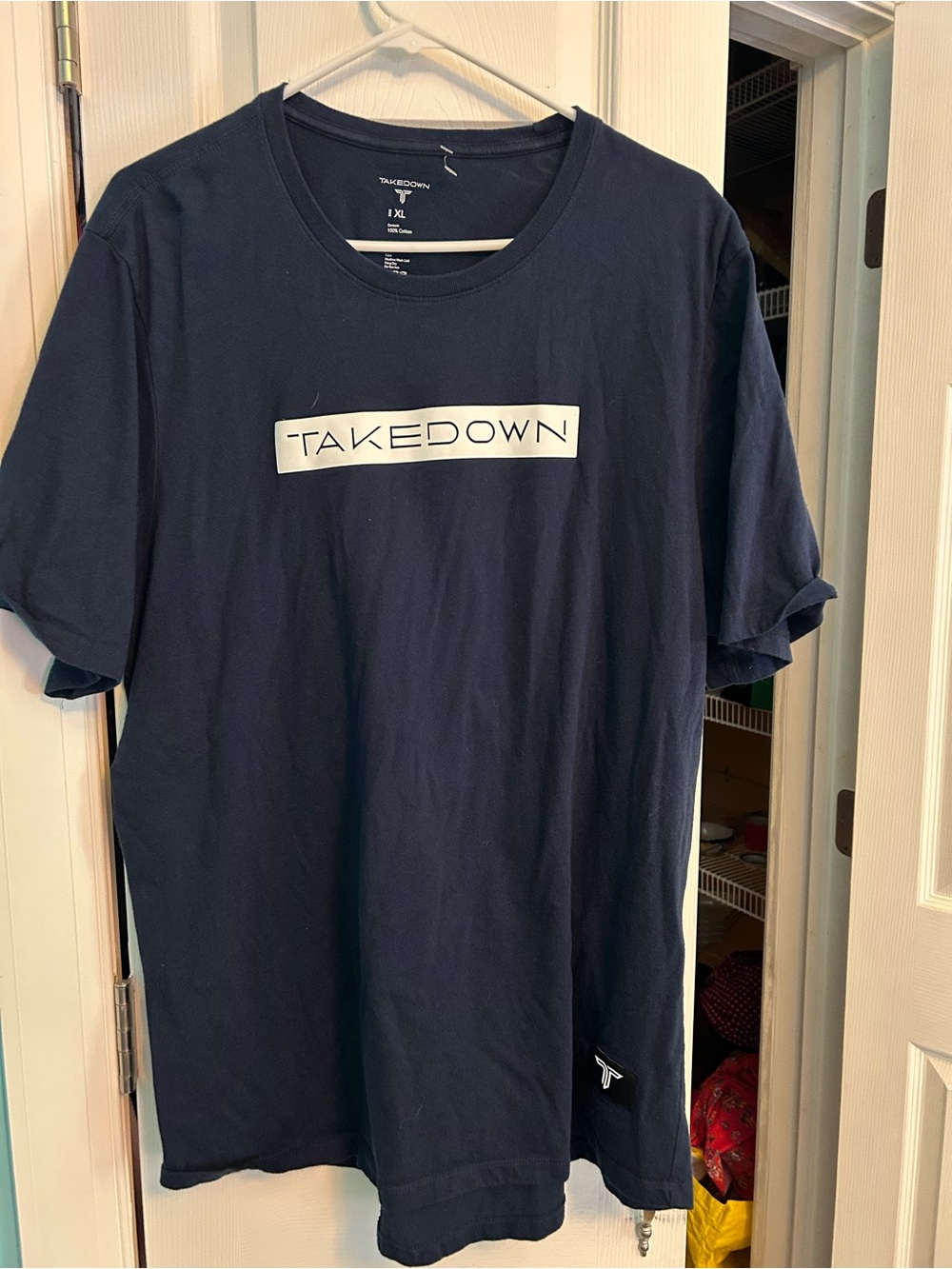 Men's Navy Logo Tee